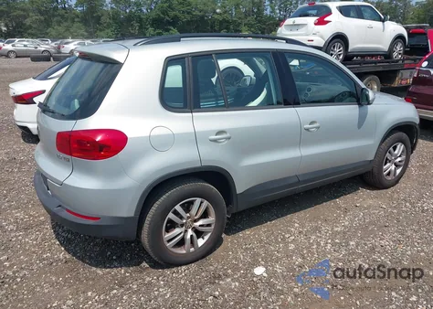 2015 Volkswagen Tiguan S z USA, uszkodzony, nr VIN WVGAV7AX9FW594437